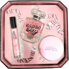 Victoria's Secret Eau So Sexy Edp 50 ml + 7 ml + Body Cream 85 G Kadın Parfüm Seti