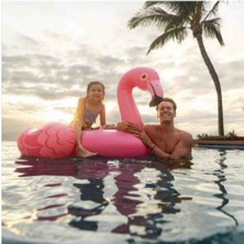 Intex Flamingo Binici - Dev Boy Tutmaçlı Deniz Yatağı ve Ada 178X135 cm