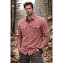 Classics Men Yxc Uzun Kol Slim Fit Erkek Kot Gömlek - 7467