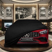 ULTRASHOP Mercedes Amg Gt 4 Door (2018-2021) Siyah Kumaş Oto Branda Araca Özel Penye Araba Brandası Araç Örtüsü