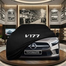 ULTRASHOP Mercedes A Serisi V177 Sedan (2022-) Siyah Kumaş Oto Branda Araca Özel Penye Araba Brandası Araç Örtüsü