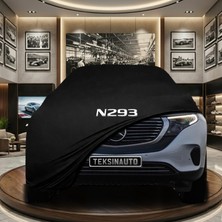 ULTRASHOP Mercedes Eqc N293 (2019-) Siyah Kumaş Oto Branda Araca Özel Penye Araba Brandası Araç Örtüsü