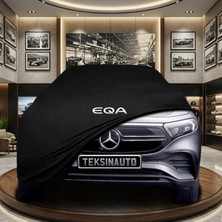 ULTRASHOP Mercedes Eqa (2021-) Siyah Kumaş Oto Branda Araca Özel Penye Araba Brandası Araç Örtüsü