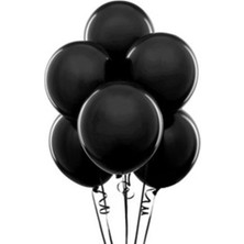 Vatan Gemar Siyah Renkli Balon 26CM - 20 Adet