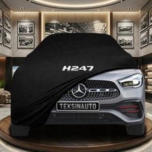 ULTRASHOP Mercedes Gla Serisi X156 (2017-2019) Siyah Kumaş Oto Branda Araca Özel Penye Araba Brandası Araç Örtüsü