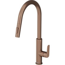 Teska Mimoza Eviye Bataryası  -  Fırçalı Rose Gold