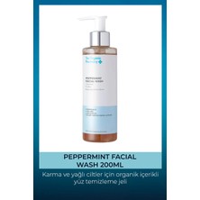The Organic Pharmacy Peppermint Yüz Yıkama Jeli - Nane Özlü Yüz Temizleme Jeli 200ml