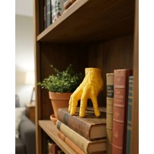 İlkyaz Fashion 3D Sarı El Heykeli 17X16 cm Raf ve Masa Üstü Dekor ILKYZHB-RS3455