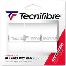 Tecnifibre Players Pro Feel 3\'lü (0,6 Mm) Overgrip 2 Paket