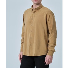 Plus Scorpion Erkek Modal Kumaş Rahat Kalıp Gömlek – Tiril Tiril Hafif ve Konforlu Tasarım