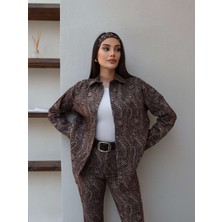 Esra Helvacı Etnik Desen Gömlek