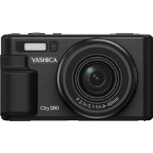 Yashica City 200 Siyah Dijital Fotoğraf Makinesi