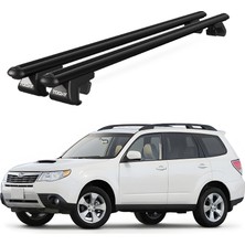 Today Auto Venüs Subaru Forester (2008-2012) Uyumlu Siyah Ara Atkı Port Bagaj Tavan Barı