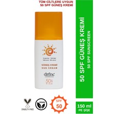 Dr.Fnc Nemlendirici Yüksek UV Korumalı 50 SPF Vücut Güneş Kremi 150 Ml