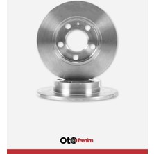 Bosch Vw Golf V-V-Passat (05-)Jetta Iıı-Touran (03-)Tıguan (07-) A3 (04-)Octavıa (04-) (282X12X9DL Dolu) Arka Fren Diski