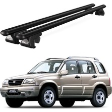 Today Auto Venüs Suzuki Grand Vitara 5d (1999-2005) Uyumlu Siyah Ara Atkı Port Bagaj Tavan Barı