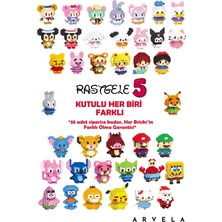 Arvela Rastgele 5 Adet Kutulu Bricks Her Biri Farklı Olma Garantisi-Koleksiyon