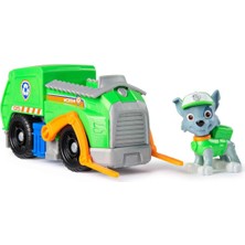 Paw Patrol Rocky Figürü ve Geri Dönüşüm Kamyonu 6071213