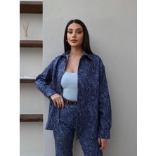 Esra Helvacı Etnik Desen Gömlek
