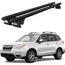 Today Auto Venüs Subaru Forester (2013-2018) Uyumlu Siyah Ara Atkı Port Bagaj Tavan Barı