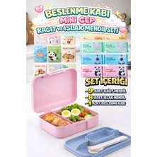 M&H Pratik Yemek Seti: 1 Adet Yemek Kabı, 9 Adet Kağıt Mendil ve 8 Adet Islak Mendil