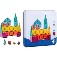 Butik Mey Ithalat® Manyetik Puzzle 3,75 cm 24 Parça