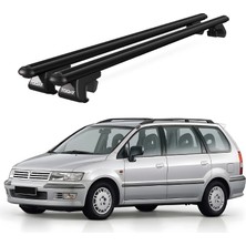 Today Auto Venüs Mitsubishi Space Wagon (1997-2003) Uyumlu Siyah Ara Atkı Port Bagaj Tavan Barı