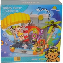 Aylina Mey Ithalat® P881007 Uçurtma Sörfçüsü Teddy 204 Parça Block Oyuncak