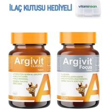 Argivit Focus 30 Tablet + Argivit Classic 30 Tablet (Ilaç Kutusu Hediyeli)