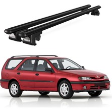 Today Auto Venüs Renault Laguna Station Wagon (1994-2000) Uyumlu Siyah Ara Atkı Port Bagaj Tavan Barı