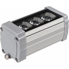 Tunga Aydınlatma Wallwasher LED Projektör 3W | IP65 | 12V | Rotasyon Ayak | Ce