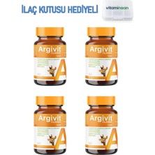 Argivit Classic 30 Tablet 4 Adet (Ilaç Kutusu Hediyeli)