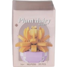 Aylina Mey Ithalat® P1250 Simülasyon Çiçek Serisi 311 Parça Block Oyuncak