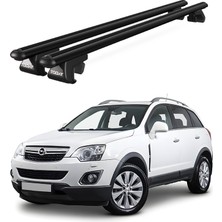 Today Auto Venüs Opel Antara Suv (2007-2016) Uyumlu Siyah Ara Atkı Port Bagaj Tavan Barı