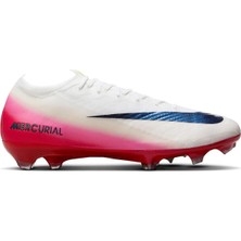 Nike Zoom Vapor 16 Elite Fg Lv8 Mens Football Shoes Profesyonel Çim Saha Kramponu Beyaz