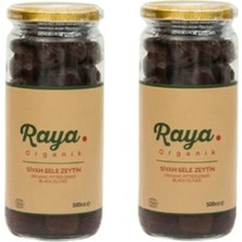 Raya Organik Organik Siyah Zeytin 2’li Set (500 cc x 2)