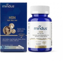 Mindus Hair Skin Nail (Hsn) 30 Kapsül
