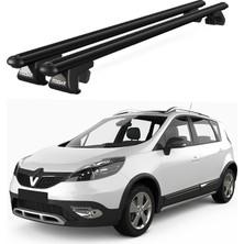 Today Auto Venüs Renault Grand x Mod (2012-2016) Uyumlu Siyah Ara Atkı Port Bagaj Tavan Barı