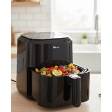 Pileli Store 4 Litre Cam Hazneli 1360W Ayarlanabilir Isılı Airfryer