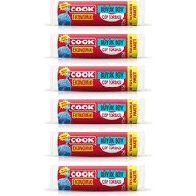 Cook Büyük Çöp Torbası 65*80 cm 20 Li x 6 Adet