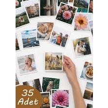 fotografyabaskı 35 Adet Kare Fotoğraf Baskısı 10X10 cm