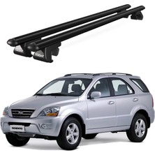 Today Auto Venüs Kia Sorento (2002-2009) Uyumlu Siyah Ara Atkı Port Bagaj Tavan Barı