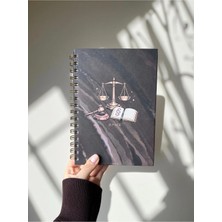 Giala Paperwork Gıala A5 Spırallı Sert Kapak Defter / Çizgili