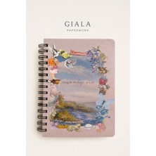 Giala Paperwork Gıala A5 Sert Kapak Çizgisiz Defter
