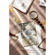 Paperora A5 18 Yaprak The Typewriter Sticker Book – Alfabe, Rakam ve Noktalama Işaretleri Seti
