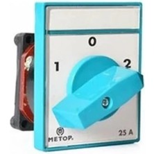 Metop Pako Şalter Kutup Değiştirici 1X25A (MT027-025)