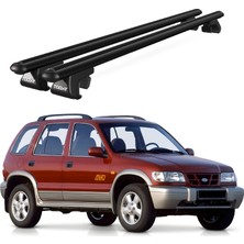 Today Auto Venüs Kia Sportage (1993-2003) Uyumlu Siyah Ara Atkı Port Bagaj Tavan Barı