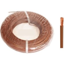 Seval H50V-K 10-Kh ,kahve 10MM² 1-Damar/çok Telli 1mt Nyaf Kablo