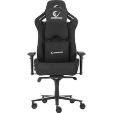 Rampage KL-R21 Grand Serıes Üst Seviye Terletmez Kumaş Siyah Gaming Oyuncu Koltuğu