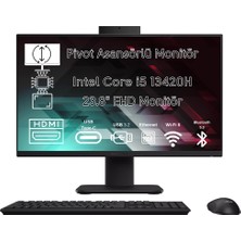 Asus Expertcenter P440 Intel Core I5 13420H 32GB 512GB SSD 23.8" Fhd Pivot Özellikli Freedos All In One Bilgisayar P440VAK-DI510000B0D-103H